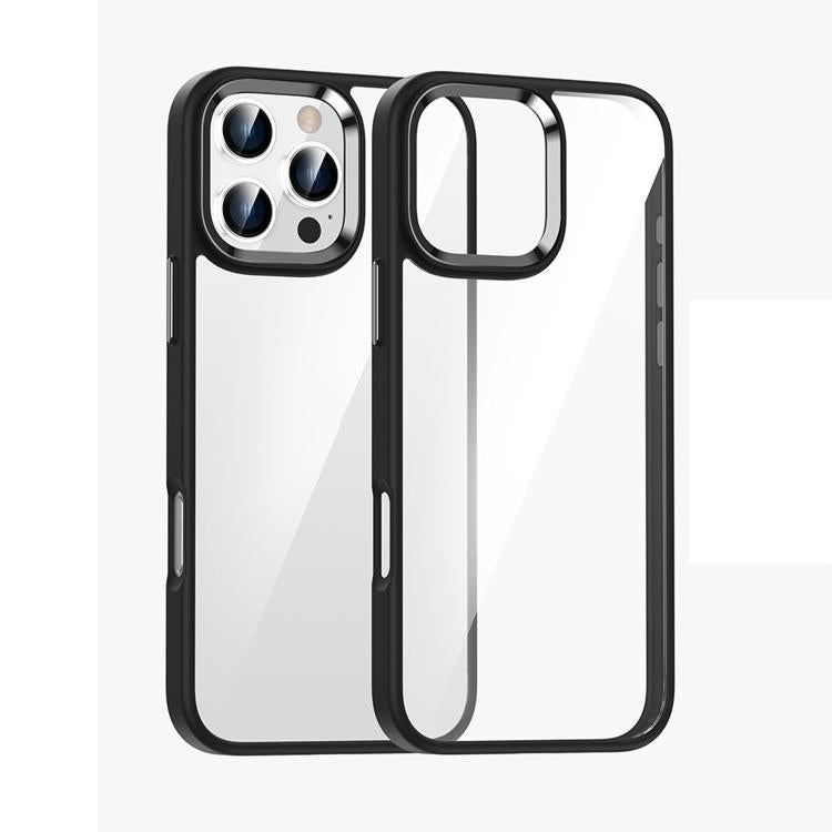 For iPhone 16 Pro Max Kalebol Gold Shield PC Hybrid TPU Phone Case(Black) - iPhone 16 Pro Max Cases by Kalebol | Online Shopping UK | buy2fix