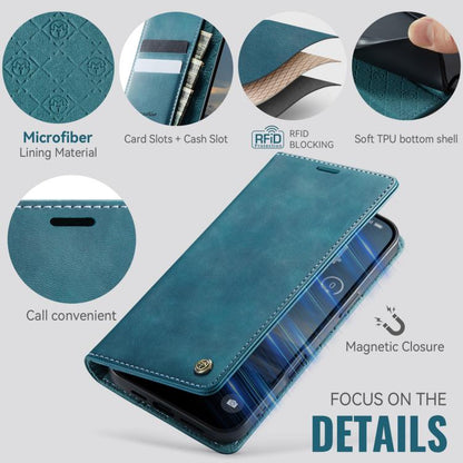 For iPhone 17 Pro CaseMe 033 Calf Leather Lining Microfibre RFID Blocking Phone Case(Green) - iPhone 17 Pro Cases by CaseMe | Online Shopping UK | buy2fix