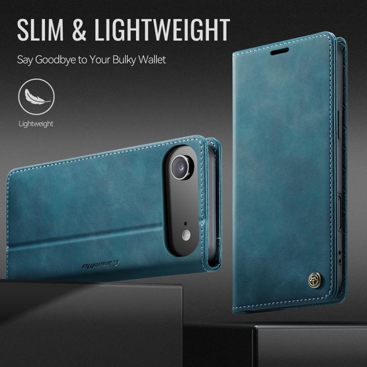 For iPhone Air CaseMe 033 Calf Leather Lining Microfibre RFID Blocking Phone Case(Green) - iPhone Air Cases by CaseMe | Online Shopping UK | buy2fix