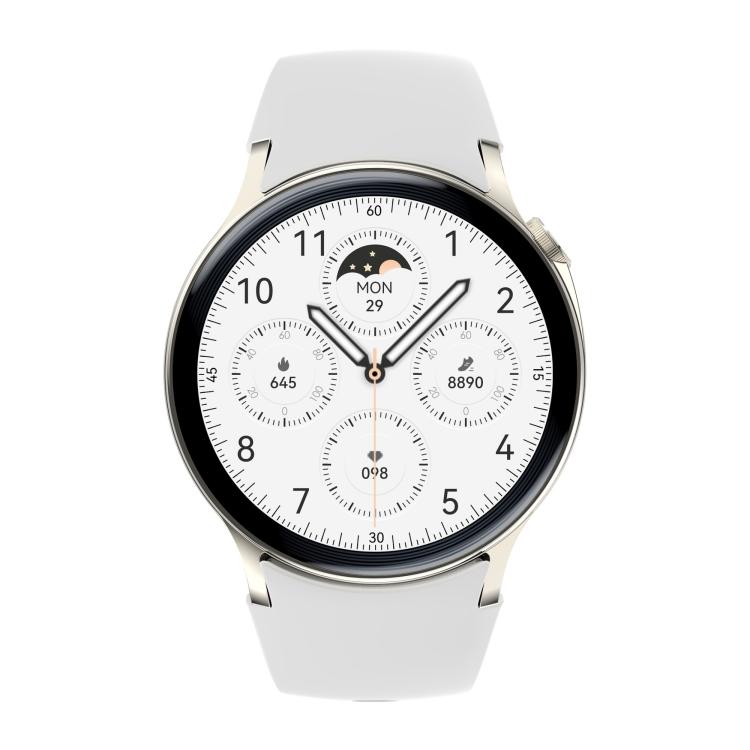 Sense 6 1.43 AMOLED Screen IP68 Waterproof Bluetooth Call Smartwatch Supports Health Monitoring(Starlight) - Smart Watches by buy2fix | Online Shopping UK | buy2fix