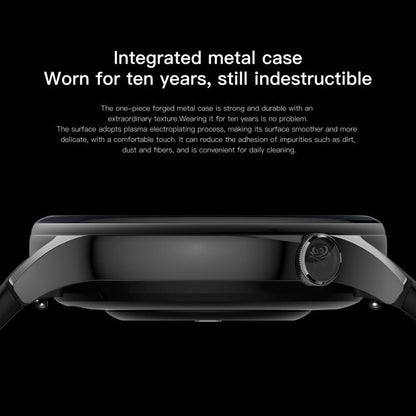 Sense 6 1.43 AMOLED Screen IP68 Waterproof Bluetooth Call Smartwatch Supports Health Monitoring(Black) - Smart Watches by buy2fix | Online Shopping UK | buy2fix