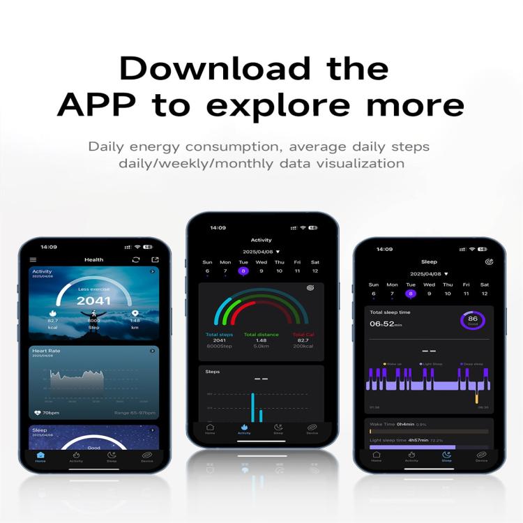 SY01 SIZE 10 Smart Ring, Support Heart Rate / Blood Oxygen / Sleep Monitoring / Multiple Sport Modes(Black) - Smart Rings / Smart Telephones by buy2fix | Online Shopping UK | buy2fix