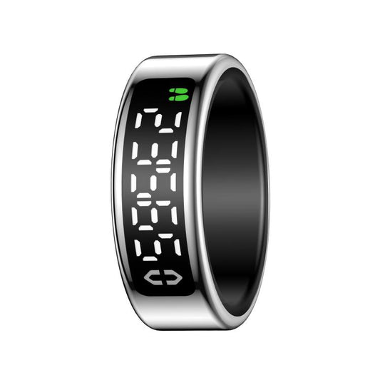 SY01 SIZE 11 Smart Ring, Support Heart Rate / Blood Oxygen / Sleep Monitoring / Multiple Sport Modes(Silver) - Smart Rings / Smart Telephones by buy2fix | Online Shopping UK | buy2fix