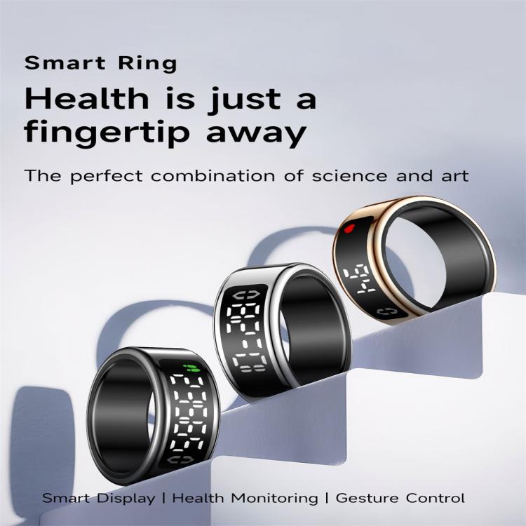 SY01 SIZE 13 Smart Ring, Support Heart Rate / Blood Oxygen / Sleep Monitoring / Multiple Sport Modes(Rose Gold) - Smart Rings / Smart Telephones by buy2fix | Online Shopping UK | buy2fix