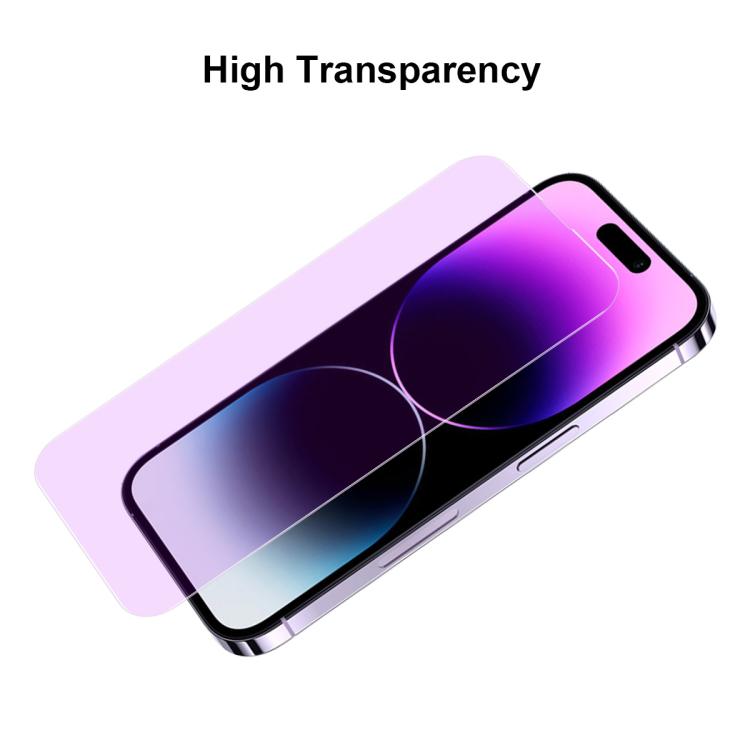For iPhone 16 JUNSUNMAY 25pcs Anti-Blue Light Clear Tempered Glass Film - iPhone 16 Tempered Glass by JUNSUNMAY | Online Shopping UK | buy2fix