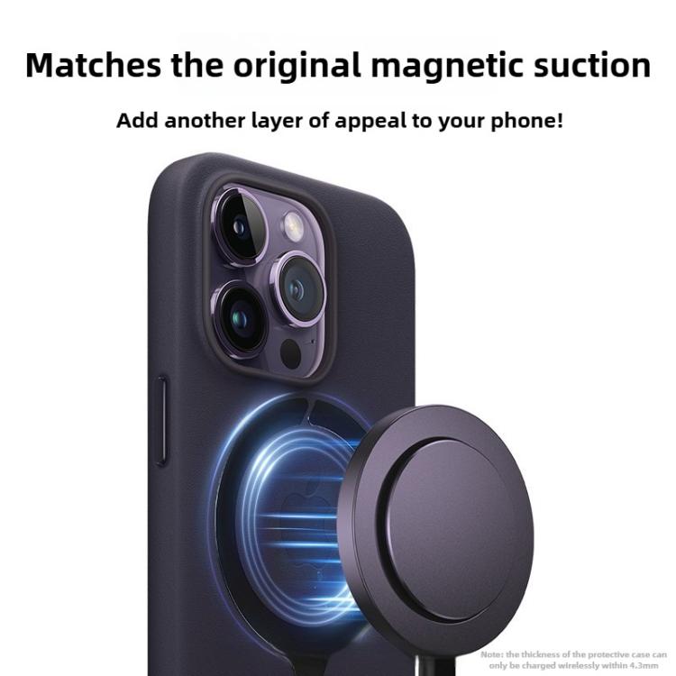 Kalebol Wireless Charging Magnetic Suction Ring Iron Sheet Leads Magnet Piece(Black Upper Gap) - Others Accessories by Kalebol | Online Shopping UK | buy2fix