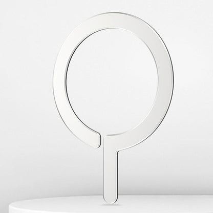 Kalebol Wireless Charging Aluminum Alloy Ring Magnetic Sheet(Silver Lower Gap) - Others Accessories by Kalebol | Online Shopping UK | buy2fix