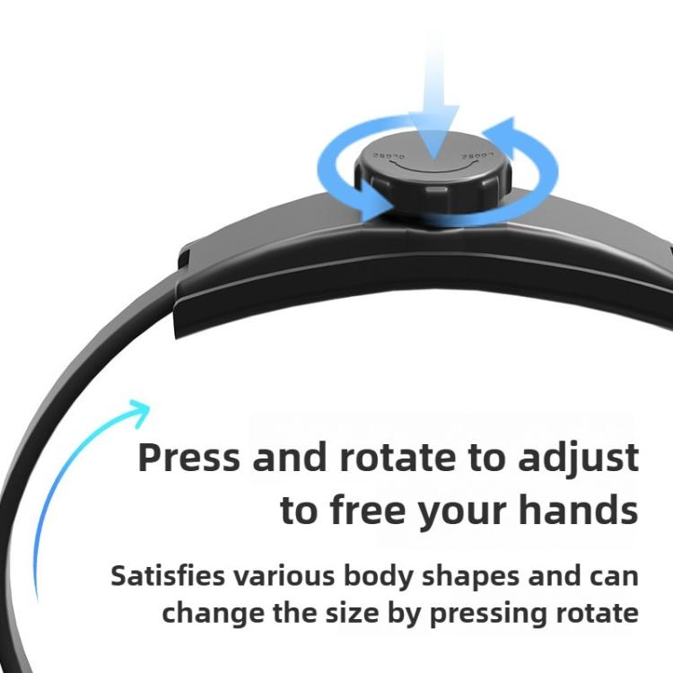 Sports Camera Lazy Neck Bracket Phone Clamp Mount(Black) - Holder by buy2fix | Online Shopping UK | buy2fix