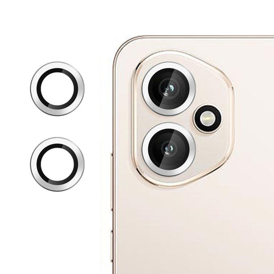 For Honor 400 Global 156.5mm Kalebol No Flicker Ultra-Thin Individual Camera Lens Tempered Glass Film(Silver)