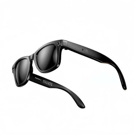 W600 Smart Glasses, Support AI Conversation / AI Photo Recognition / Bluetooth Call(Black)