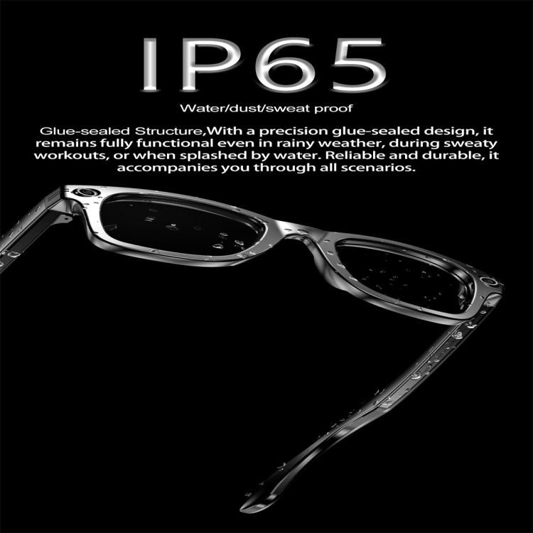 W600 Smart Glasses, Support AI Conversation / AI Photo Recognition / Bluetooth Call(Black) - Smart Glasses by buy2fix | Online Shopping UK | buy2fix