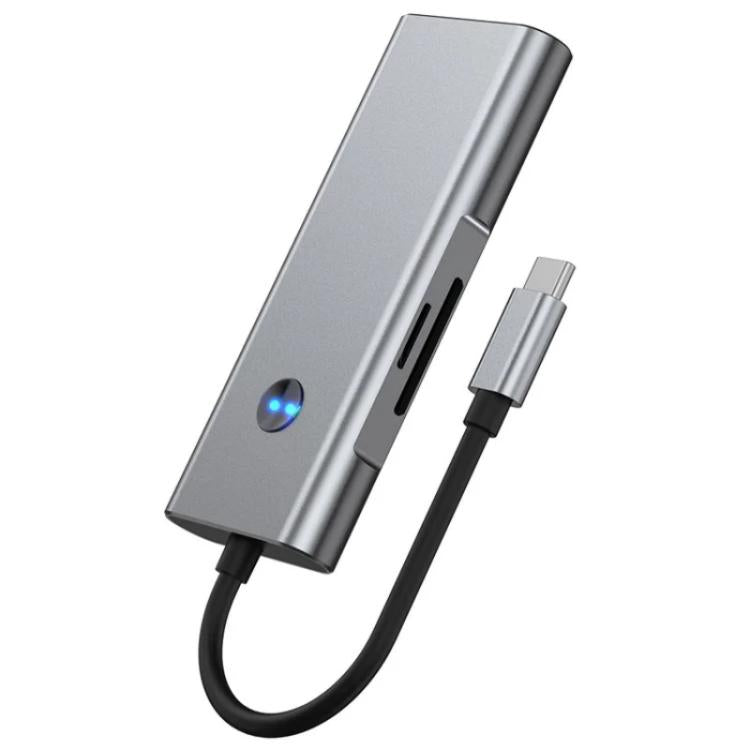 2425 7 In 1 Type-C Hub USB 3.0 PD 100W 4K HD Adapter For Laptops - USB HUB by buy2fix | Online Shopping UK | buy2fix