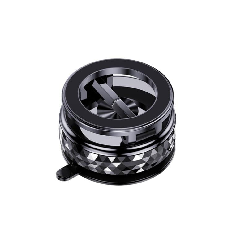 K12 Vacuum Suction Mount Foldable 360 Rotation Magnetic Car Phone Holder(Silver) - Universal Car Holders by buy2fix | Online Shopping UK | buy2fix