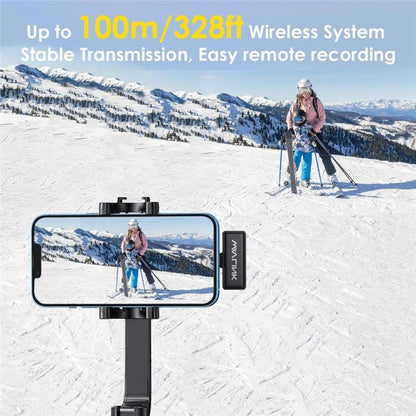 WAVLINK WS-WAJ606C1 Lavalier Noise Reduction Wireless Microphone with 8 Pin RX Receiver - Microphone by WAVLINK | Online Shopping UK | buy2fix