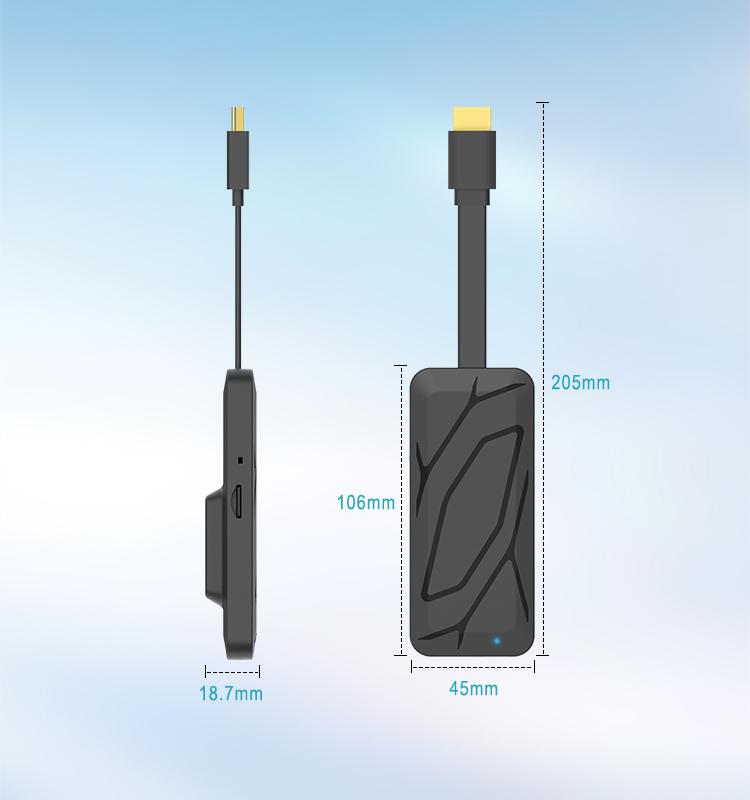 S905X5M Android 14 ATV Display Dongle 4K Smart TV Receiver - Android TV Sticks by buy2fix | Online Shopping UK | buy2fix