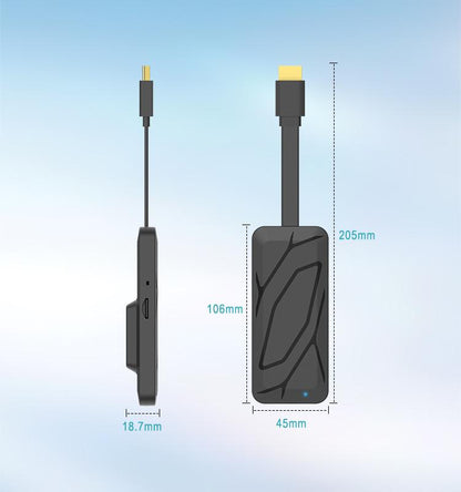 S905X5M Android 14 ATV Display Dongle 4K Smart TV Receiver - Android TV Sticks by buy2fix | Online Shopping UK | buy2fix