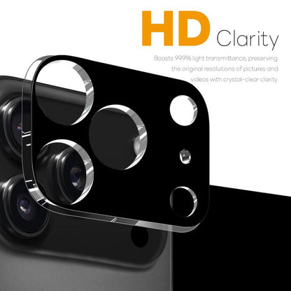 For iPhone 17 Pro NORTHJO Camera Lens Protector 3D HD Tempered Glass Film(Black) - iPhone 17 Pro Tempered Glass by NORTHJO | Online Shopping UK | buy2fix