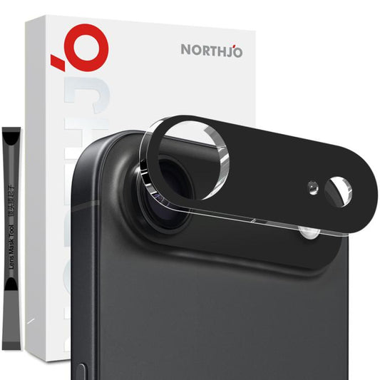 For iPhone 17 Air NORTHJO Camera Lens Protector 3D HD Tempered Glass Film(Black) - iPhone 17 Air Cases by NORTHJO | Online Shopping UK | buy2fix