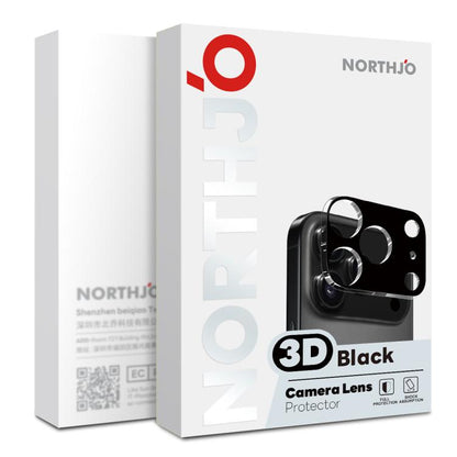 For iPhone 17 Air NORTHJO Camera Lens Protector 3D HD Tempered Glass Film(Black) - iPhone 17 Air Cases by NORTHJO | Online Shopping UK | buy2fix