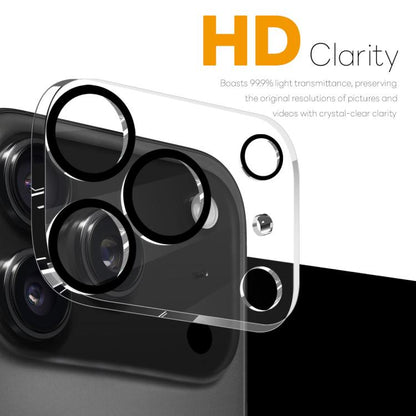 For iPhone 17 Pro 2pcs NORTHJO Camera Lens Protector 3D Night Shot Tempered Glass Film(Black) - iPhone 17 Pro Tempered Glass by NORTHJO | Online Shopping UK | buy2fix