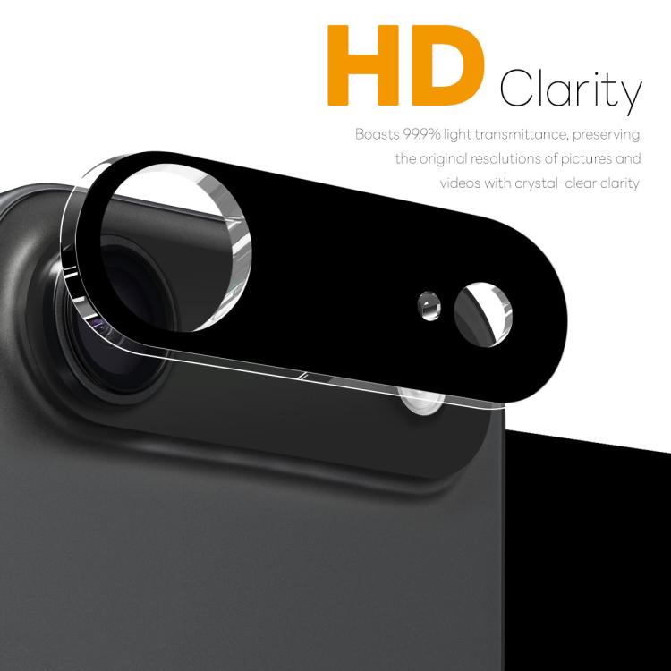 For iPhone 17 Air 2pcs NORTHJO Camera Lens Protector 3D HD Tempered Glass Film(Black) - iPhone 17 Air Tempered Glass by NORTHJO | Online Shopping UK | buy2fix