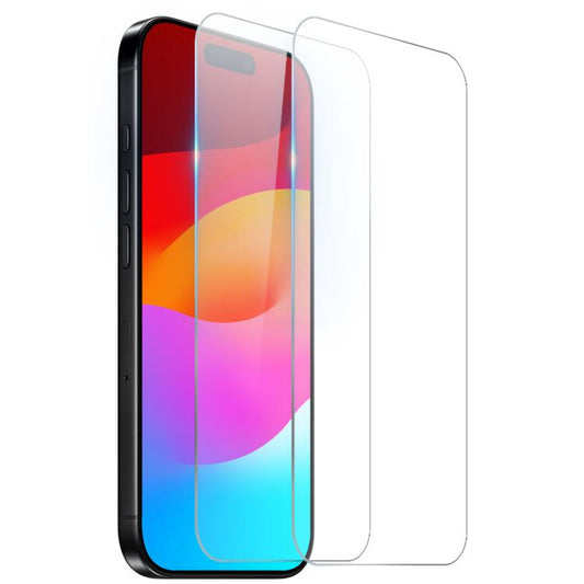 For iPhone 17 Pro 2pcs NORTHJO A++ 0.3mm 2.5D Screen Tempered Glass Film(Clear) - iPhone 17 Pro Tempered Glass by NORTHJO | Online Shopping UK | buy2fix
