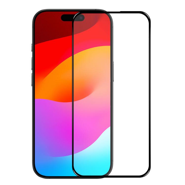 For iPhone 17 Air 2pcs NORTHJO A++ 0.3mm Screen Full Glue Silk Printing Tempered Glass Film - iPhone 17 Air Cases by NORTHJO | Online Shopping UK | buy2fix