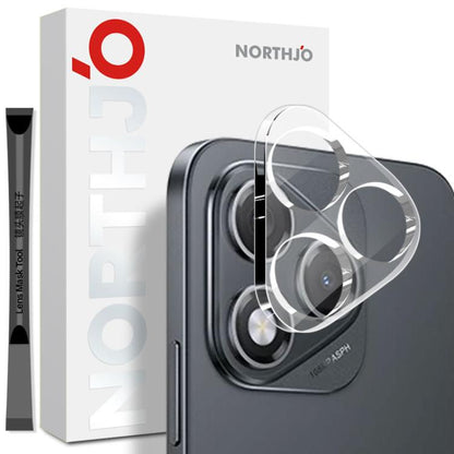 For Honor 400 Lite Global NORTHJO Camera Lens Protector 3D HD Tempered Glass Film(Clear) - For Huawei by NORTHJO | Online Shopping UK | buy2fix
