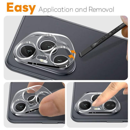 For Honor 400 Pro Global 160.8mm 2pcs NORTHJO Camera Lens Protector 3D HD Tempered Glass Film(Clear) - For Huawei by NORTHJO | Online Shopping UK | buy2fix