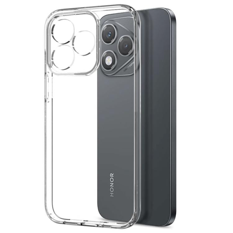 For Honor 400 Lite Global NORTHJO 2 in 1 TPU Phone Case Screen Protector Tempered Glass Film(Clear) - More iPhone Cases by NORTHJO | Online Shopping UK | buy2fix