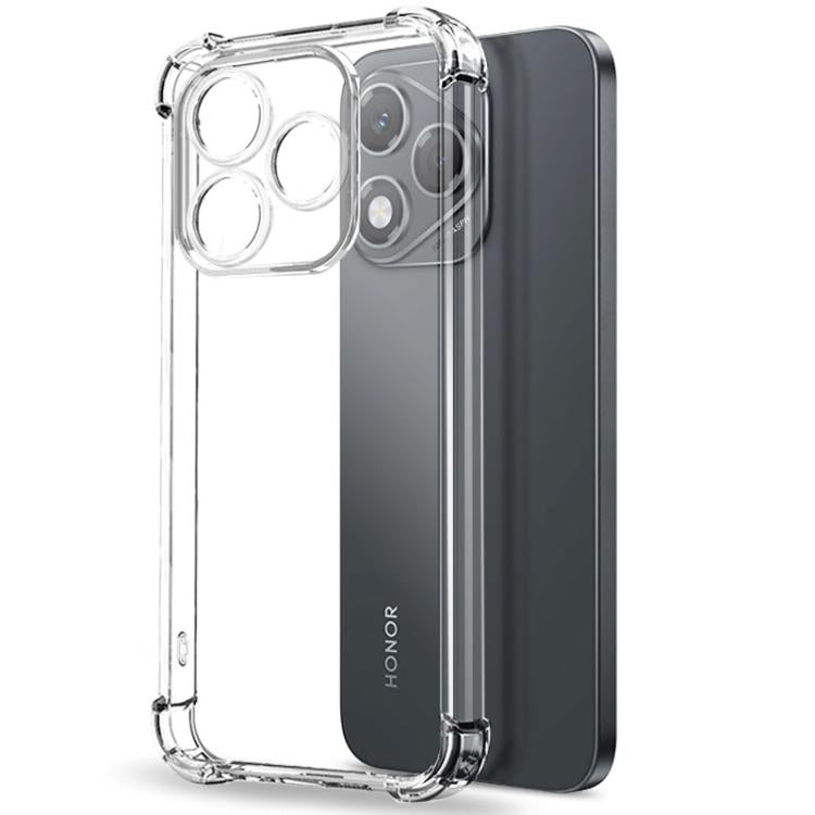 For Honor 400 Lite Global NORTHJO 2 in 1 TPU Airbag Shockproof Phone Case with Screen Film(Clear) - More iPhone Cases by NORTHJO | Online Shopping UK | buy2fix