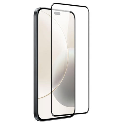 For Honor 400 Lite Global NORTHJO A++ Screen Protector Full Glue Silk Printing Tempered Glass Film(Black) - Tempered Glass Film by NORTHJO | Online Shopping UK | buy2fix