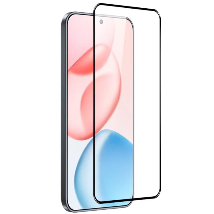 For Honor 400 Global 156.5mm NORTHJO A++ Screen Protector Full Glue Silk Printing Tempered Glass Film(Black) - Tempered Glass Film by NORTHJO | Online Shopping UK | buy2fix