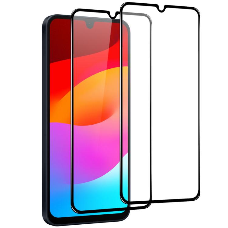For Samsung Galaxy A17 2pcs NORTHJO A++ Screen Full Glue Silk Printing Tempered Glass Film - Galaxy Tempered Glass by NORTHJO | Online Shopping UK | buy2fix