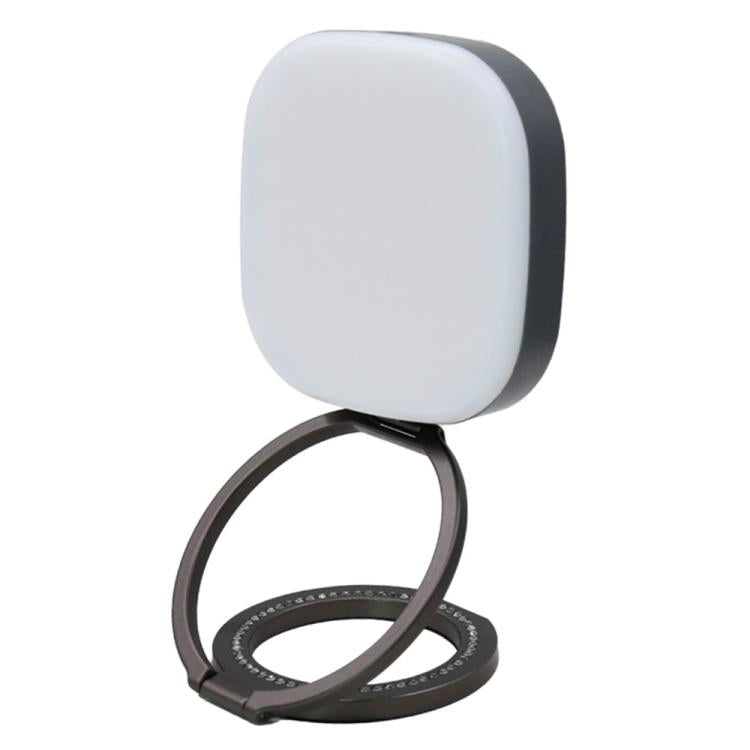 AL80 Portable 360 Degree Rotatable Magnetic Selfie Fill Light LED Fill Lamp(Black) - Selfie Light by buy2fix | Online Shopping UK | buy2fix