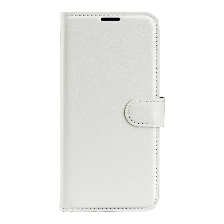 For iPhone Air Litchi Texture Horizontal Flip Leather Phone Case with Holder(White) - iPhone Air Cases by buy2fix | Online Shopping UK | buy2fix