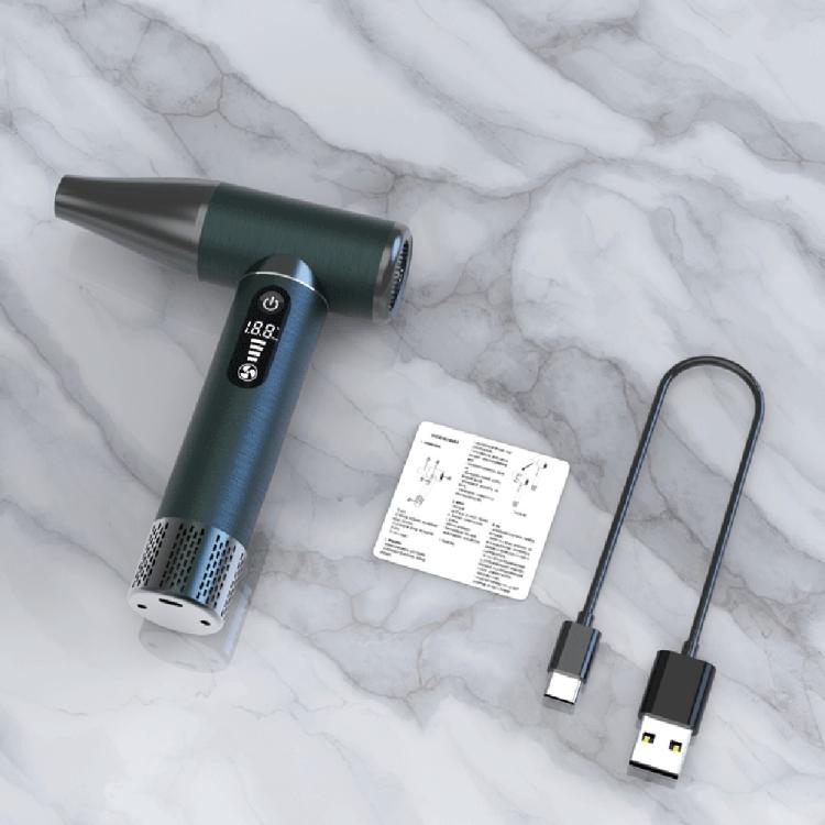 D15S Compact Powerful Brushless Motor Blower Dust Cleaner Portable High-Speed Air Flow Fan - Electric Fans by buy2fix | Online Shopping UK | buy2fix