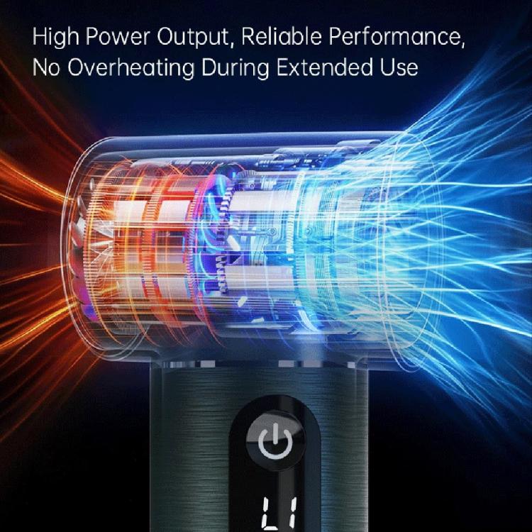 D15S Compact Powerful Brushless Motor Blower Dust Cleaner Portable High-Speed Air Flow Fan - Electric Fans by buy2fix | Online Shopping UK | buy2fix