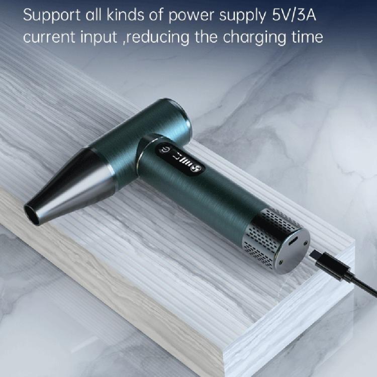 D15S Compact Powerful Brushless Motor Blower Dust Cleaner Portable High-Speed Air Flow Fan - Electric Fans by buy2fix | Online Shopping UK | buy2fix