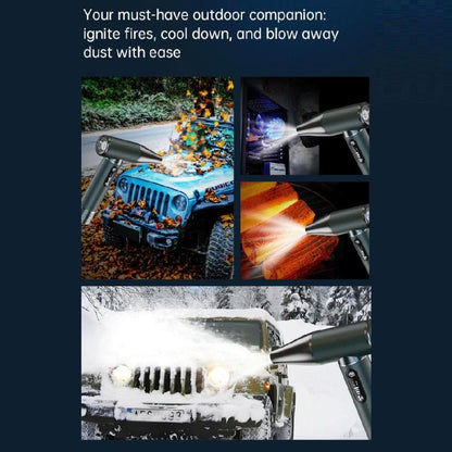 D15S Compact Powerful Brushless Motor Blower Dust Cleaner Portable High-Speed Air Flow Fan - Electric Fans by buy2fix | Online Shopping UK | buy2fix