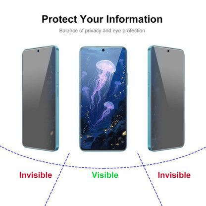 For Honor X7c 4G JUNSUNMAY 25pcs Privacy Screen Protector Tempered Glass Film - Honor Tempered Glass by JUNSUNMAY | Online Shopping UK | buy2fix