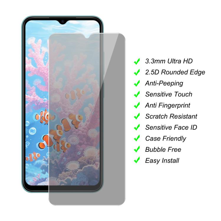 For Samsung Galaxy A17 JUNSUNMAY 25pcs Privacy Screen Protector Tempered Glass Film - Galaxy Tempered Glass by JUNSUNMAY | Online Shopping UK | buy2fix