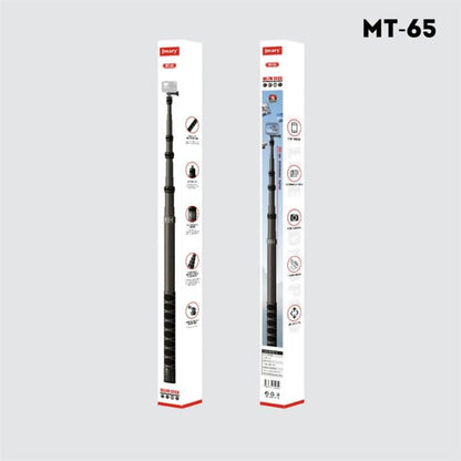JMARY MT-65 For Action Cameras 3m Carbon Fiber Selfie Stick Monopod 5 Section Extension Pole - Extendable Pole by Jmary | Online Shopping UK | buy2fix