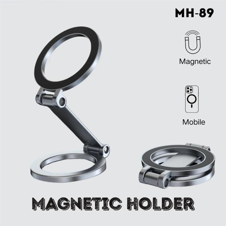 Jmary MH-89 Folding Adjustable Car Magnetic Phone Holder - Universal Car Holders by Jmary | Online Shopping UK | buy2fix
