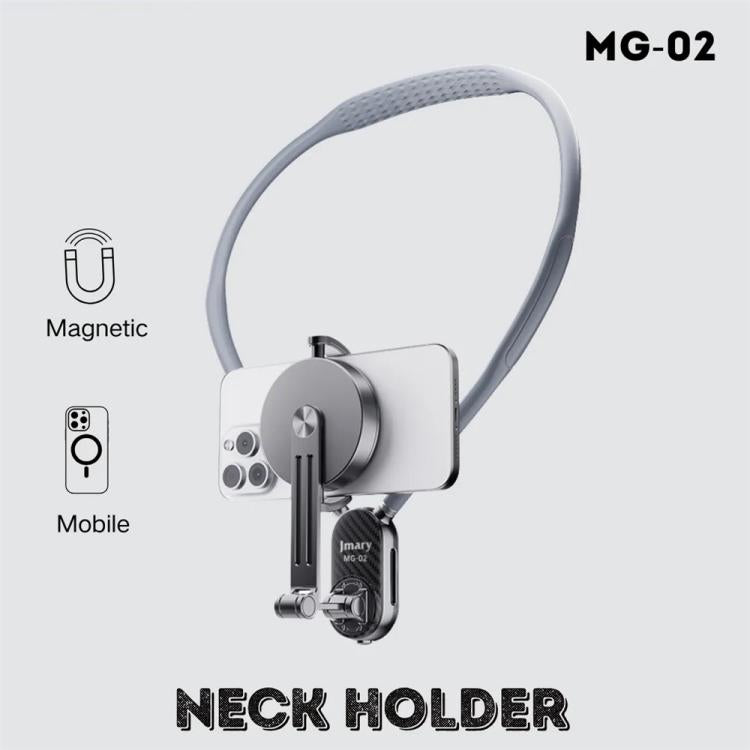JMARY MG-02 For Action Camera Phone Silicone Necklace Mount Magnetic Neck Holder - Holder by Jmary | Online Shopping UK | buy2fix