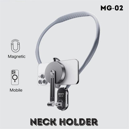 JMARY MG-02 For Action Camera Phone Silicone Necklace Mount Magnetic Neck Holder - Holder by Jmary | Online Shopping UK | buy2fix
