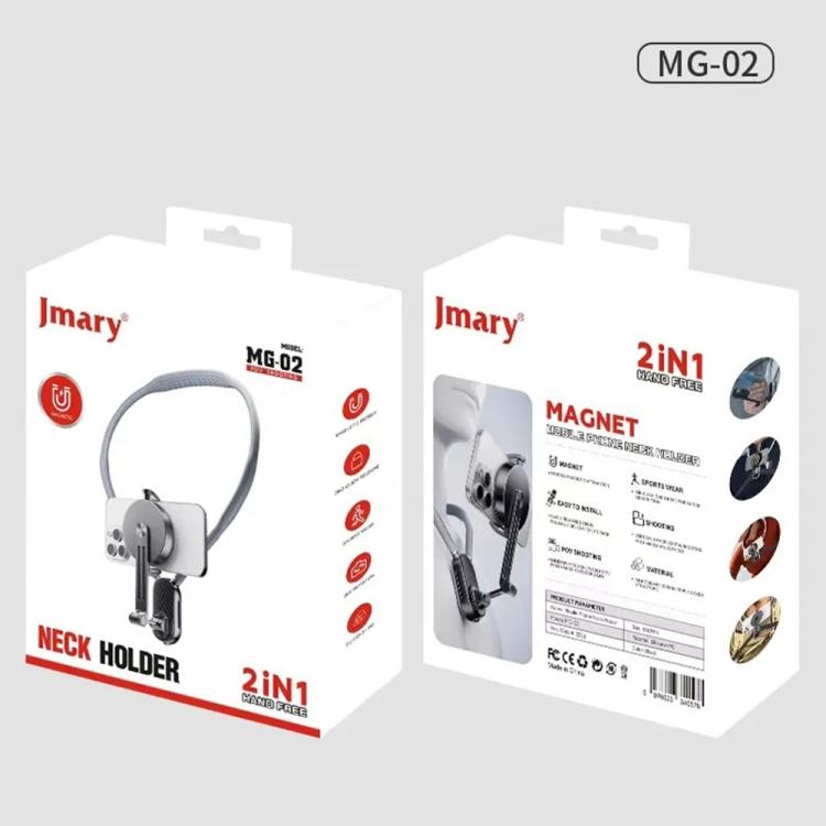 JMARY MG-02 For Action Camera Phone Silicone Necklace Mount Magnetic Neck Holder - Holder by Jmary | Online Shopping UK | buy2fix