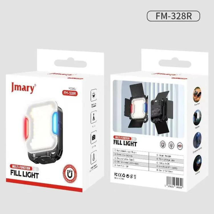 JMARY FM-328R Adjustable Color Temperature Outdoor Camping LED Light Portable Video Fill Light -  by Jmary | Online Shopping UK | buy2fix