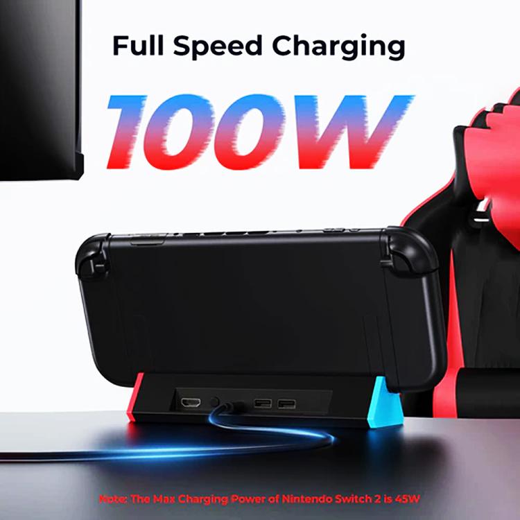 For Nintendo Switch 2  4K Docking Station Projection Dock Base - Charger & Power by buy2fix | Online Shopping UK | buy2fix