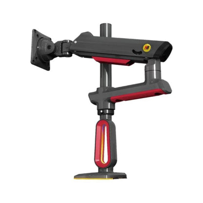 NORTH BAYOU L70 RGB Lighting Gaming Monitor Adjustable Arm Stand Curved Monitors Bracket - TV Brackets & Mounts by buy2fix | Online Shopping UK | buy2fix